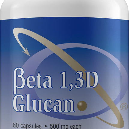 Transfer Point Immune Support Supplement — Highly Purified Beta Glucan 500 mg Capsule (Non-GMO, Vegan)