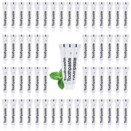 Travel Toothpaste Bulk 50-Pack – 10g/0.35oz for Hotels, Camping & Charities