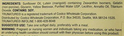 TruNature Vision Complex with Lutein & Zeaxanthin - 2-Pack 280 Softgels