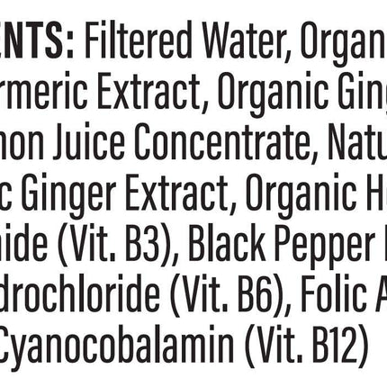 Turmeric Time Turmeric Shots – Ginger, Citrus & Honey, 12 Pack | Non-GMO