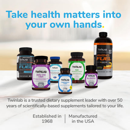 Twinlab Super Enzyme Caps – Digestive Enzymes for Constipation, 50 Caps (4-Pack)