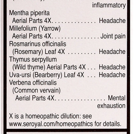 UNDA 11 Numbered Compounds | Homeopathic Preparation | 0.7 fl. oz.