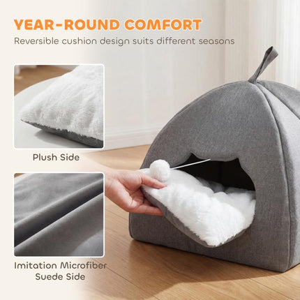Cat cave bed – product detail image 5