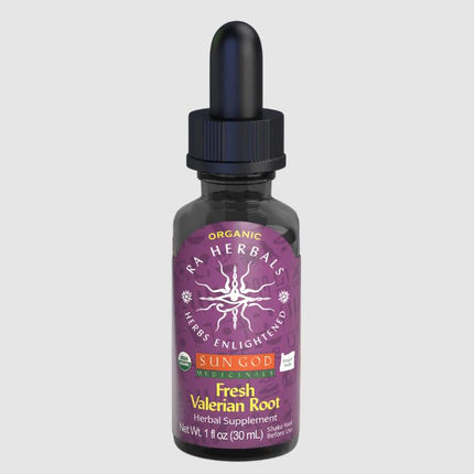 Organic Fresh Valerian Root Tincture - SUPPORTS THE NERVOUS SYSTEM