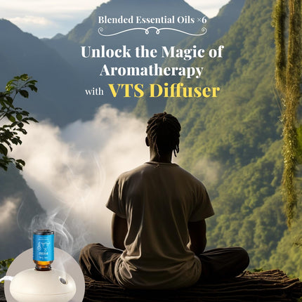 VEDA TINDA SCENT: Waterless Diffuser with Hotel Essential Oils – Luxury Home Fragrances