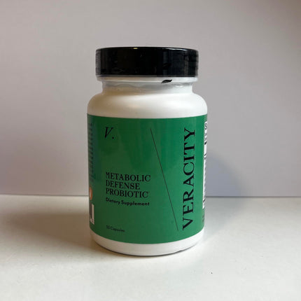 Veracity Metabolic Defense Probiotic – Digestive Health & Immunity (30 Capsules)