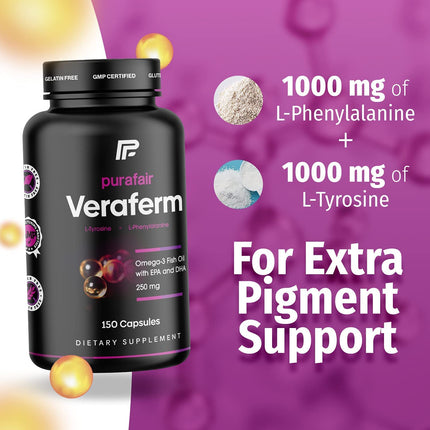 Veraferm Vitiligo Treatment – Improve Pigmentation & Reduce White Spots