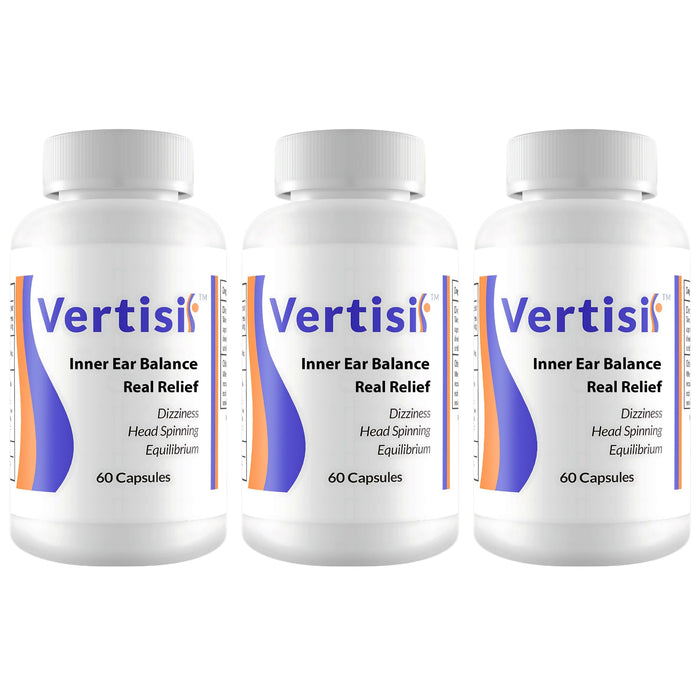 Eradicate Vertigo With Vertisil Guaranteed (3 Bottles)