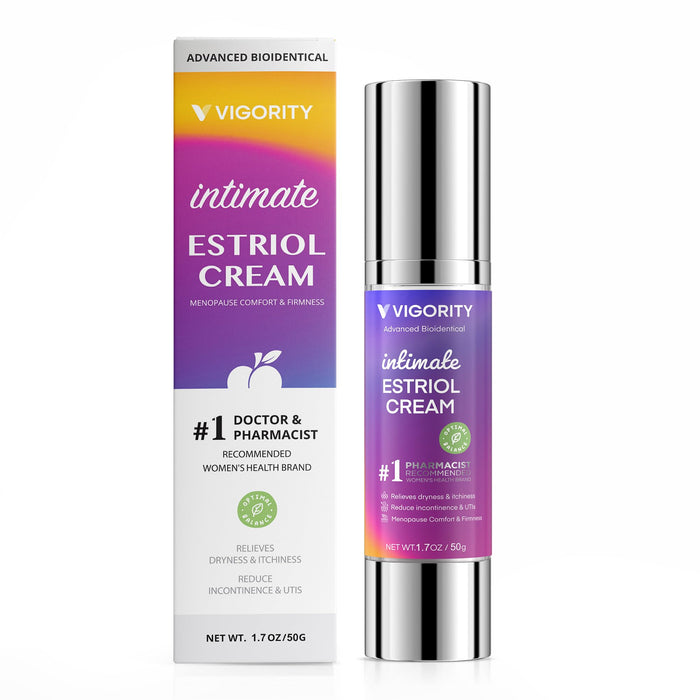 Vigority Bioidentical Estriol Cream for Women – Intimate Moisture Support (50g)