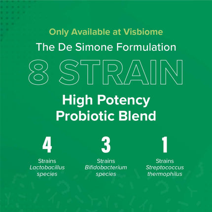 Visbiome GI Care - High Potency Probiotic (112.5B CFU) - 180 Capsules | Made in USA