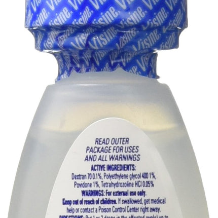 Visine Advanced Relief Eye Drops, 0.28 fl oz – Redness & Dry Eye