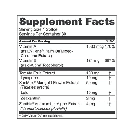 1MD Nutrition VisionMD Eye Carmis – Lutein & Zeaxanthin AREDS2 Formula | 90 Softgels (3-Pack)