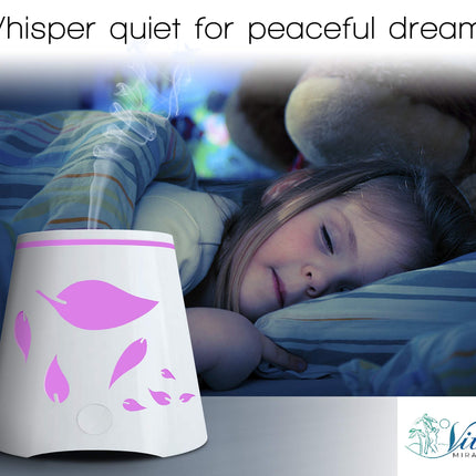 Vita Miracle Essential Oil Diffuser — 7 Color LED, Auto Shutoff