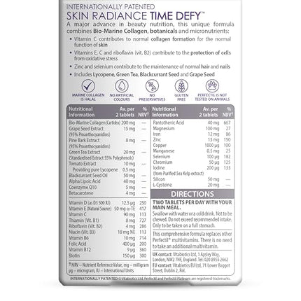 Vitabiotics Perfectil Platinum Skin Radiance - 60 Tablets