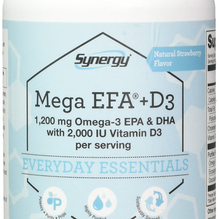 Vitacost Mega EFA-D3 Omega-3 EPA & DHA - 2,126 mg per Serving - 240 Softgels