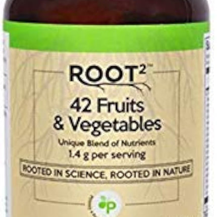 Vitacost ROOT2 42 Fruits & Vegetables – 180 Capsules | 1.4 g per Serving