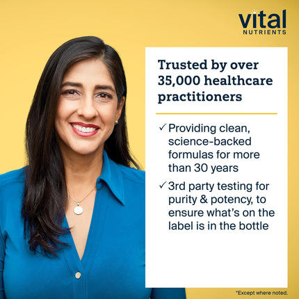 Vital Nutrients Multi-Nutrients with Iron and Iodine - Vegetarian Multivitamin (180 Capsules)