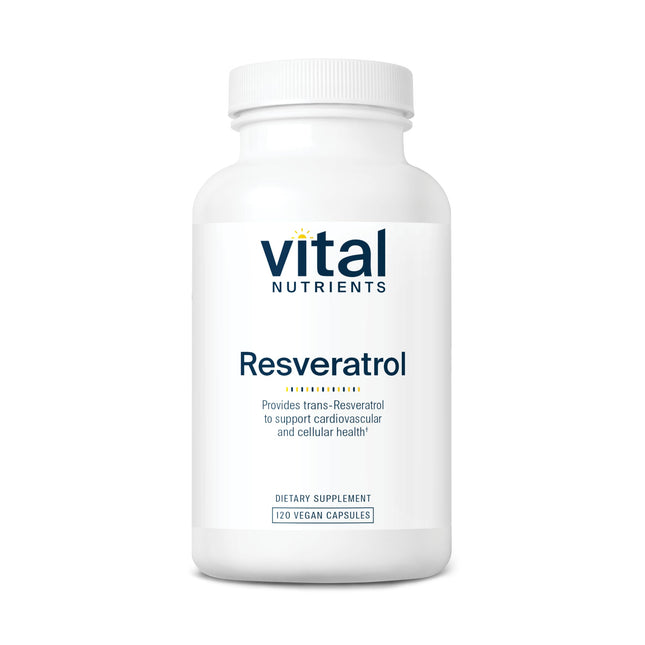 Vital Nutrients Resveratrol | Ultra High Potency Trans-Resveratrol 250 mg | Vegan, Non-GMO | 120 Capsules