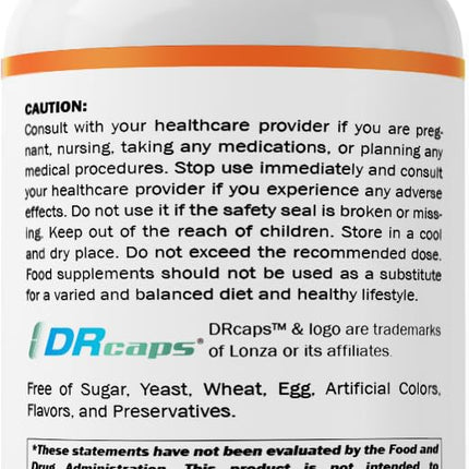 Vitamatic Lactobacillus Salivarius 2 Billion per DR Capsule - 60 Count - Digestive Support - Made with Prebiotic Inulin Fiber (3 Bottles)