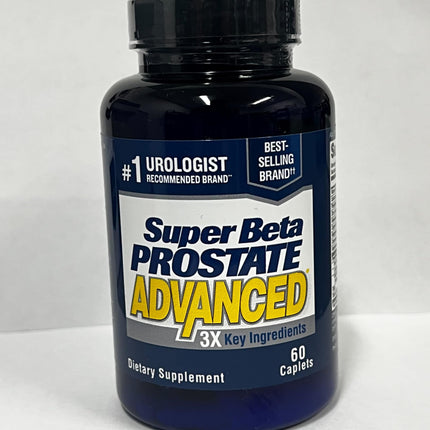Super Beta Prostate Advanced Prostate Supplement for Men – Beta Sitosterol (Not Saw Palmetto) – 60 Caplets