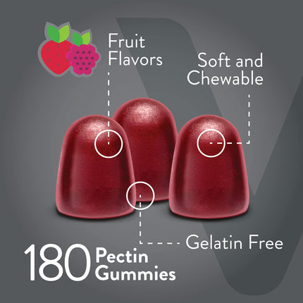 Viteey Prebiotic Fiber Gummies for Adults – 7g Per Serving, 2-Month Supply, Zero Sugar Added, Vegan & Gluten-Free