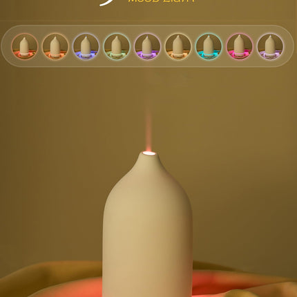 VIVITEST Stone Diffuser 200ML – Ultrasonic Essential Oil Diffuser for Home (White)