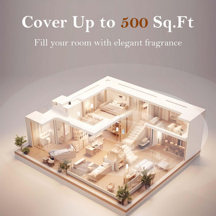 VT VERYSCENT TECH Plug-In Waterless Diffuser with Bluetooth App | 600 sq ft