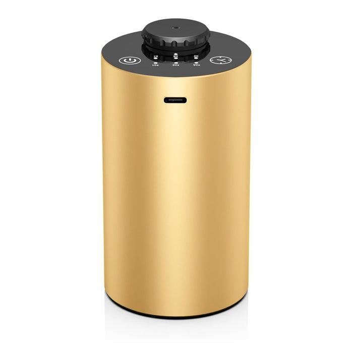 Waterless Battery Car Diffuser with Timing – 3 Mist Levels (Aluminum)