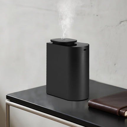 Waterless Essential Oil Diffuser | 4000mAh Battery, 100ml Capacity, Aluminum Alloy Desktop Scent Diffuser – Covers 1000 Sq Ft