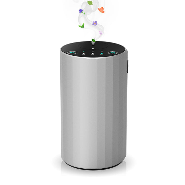 Waterless Essential Oil Diffuser – Portable Nano Mist (Silvery)