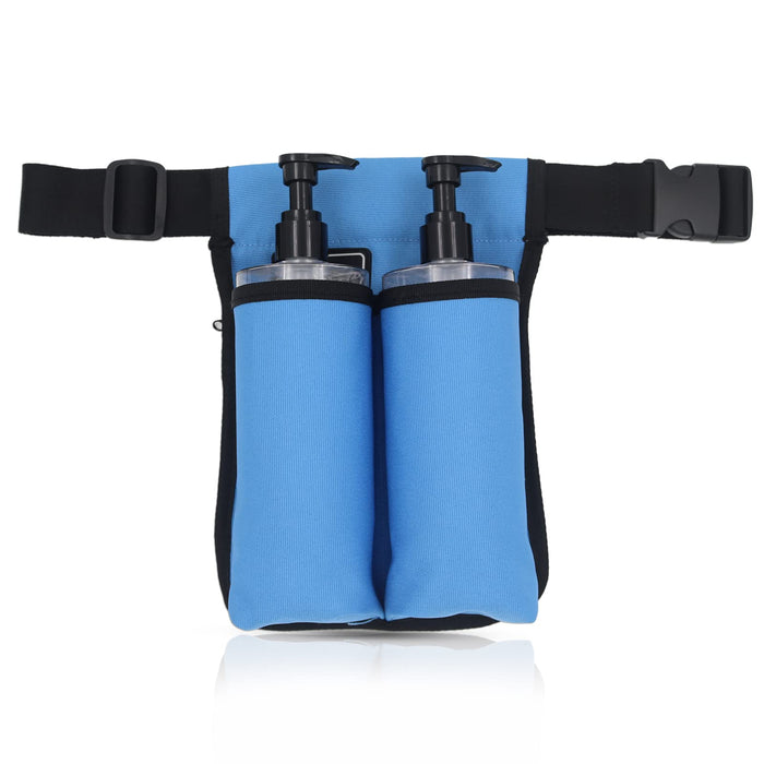 wearwan Massage Oil Holster - Adjustable & Durable Bag Only (Bottle Not Included) 2B-Skyblue