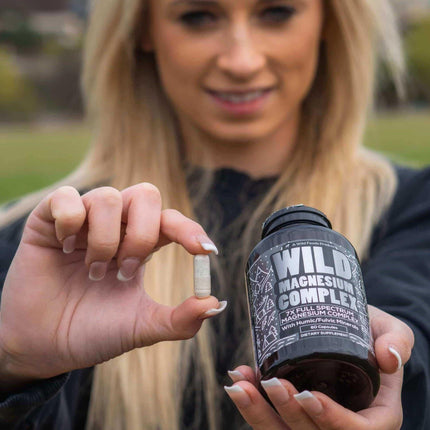 Wild Foods Magnesium Complex – 7 Forms for High Absorption | Pack of 3 (270 capsules)