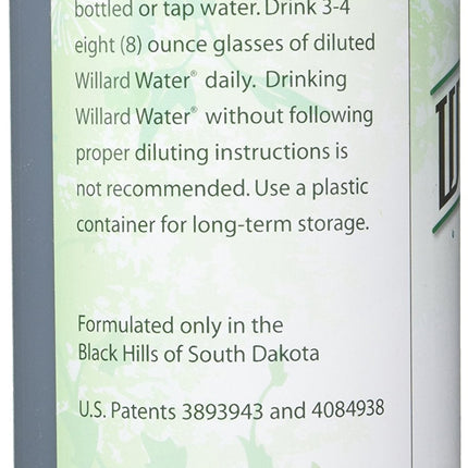 Willard Water XXX Dark Multi-Vitamin, 32 Ounce – Made in USA, Non-GMO
