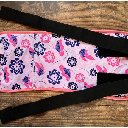 Reusable Premium Butterfly Bamboo Cotton Body Wrap (Up to 45" Waist)