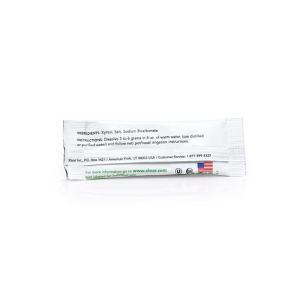 Xlear Natural Xylitol Sinus Rinse Refill – 50-Count Pack of 4 for Nasal Hygiene