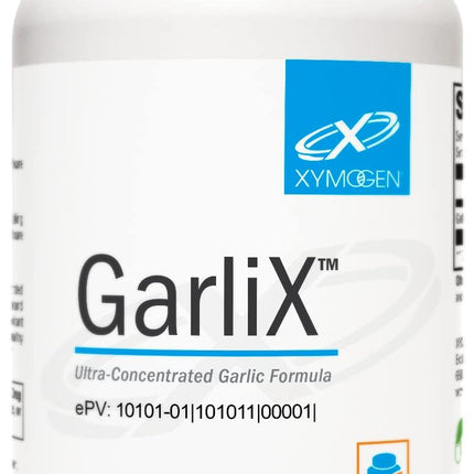 XYMOGEN GarliX - Ultra-Concentrated Garlic Supplement with Allicin & Alliin | 90 Capsules
