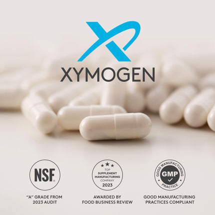 XYMOGEN B Activ Vitamin B Complex with Benfotiamine, Methylfolate, Biotin, B6 & B12 (Methylcobalamin) – Energy & Adrenal Mood Support (90 Capsules)