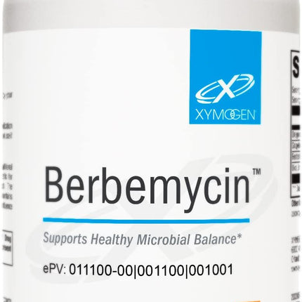 XYMOGEN Berbemycin – Berberine with Oregon Grape Root & Grapefruit Seed (120 Caps)