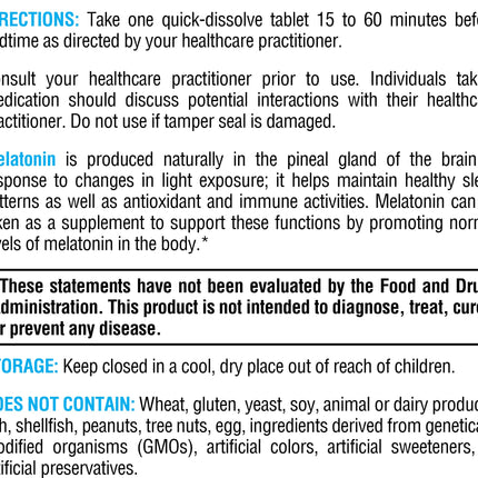 XYMOGEN Melatonin Peppermint Lozenges - 3 mg Sleep Support + Antioxidant & Immune Support (120 ct)