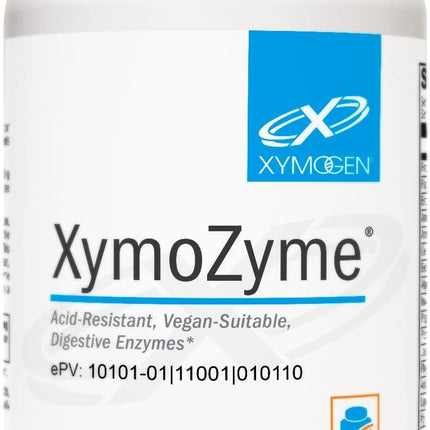 XYMOGEN XymoZyme - Vegan Digestive Enzymes for Gut Health (120 Capsules)