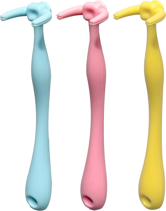 YaPoola Colorful Floss Holder - Reusable Dental Floss Handle (3 Count)