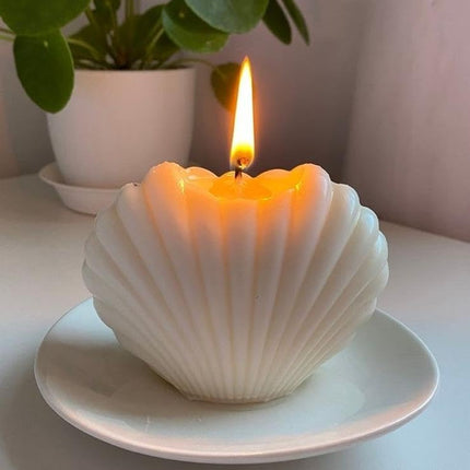 YEBEY Decorative Bubble Candle - Handmade Cube Soy Wax, Body Bust Decor & Aromatherapy