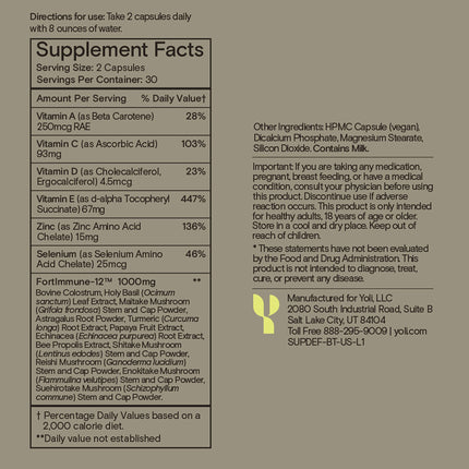 Yoli Defend - Supports Your Immunity And Boosts Your Immune Response at a Cellular Level