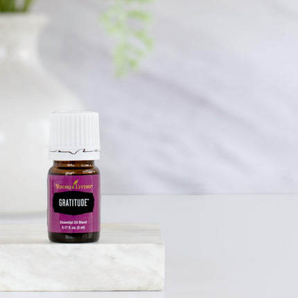 Young Living Gratitude Essential Oil Blend – 5 ml | Calming, Uplifting Aroma