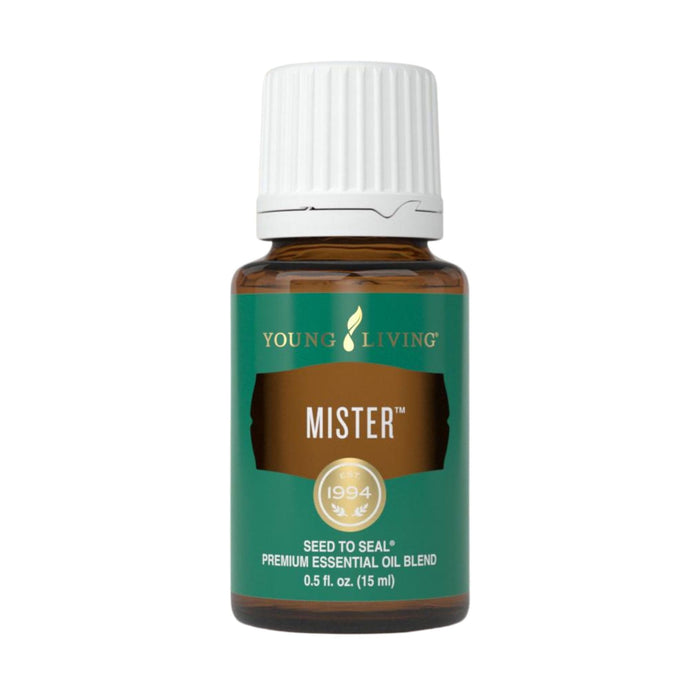 Young Living Mister Premium Essential Oil — Hormonal Balance Aromatherapy, Sage & Lavender, 15ml