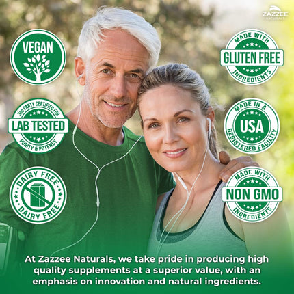 Zazzee USDA Organic Milk Thistle 30:1 Extract - 7500 mg, 120 Veg Capsules
