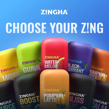 Z!NGHA Dual Nasal Inhaler Stick – Uplifting Peppermint Eucalyptus Lavender Blend | Portable Aromatherapy On The Go