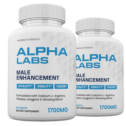 Zonata 2-Pack Alpha Labs Men’s Supplements – Energy & Endurance (120 Tablets)